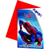 Carte d'Invitation Spiderman Enveloppe