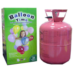 Bouteille d'hélium avec 30 ballons