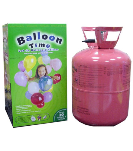Bouteille d'hélium et 30 ballons