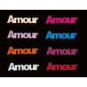 Sticker Déco Mariage "Mini Amour"