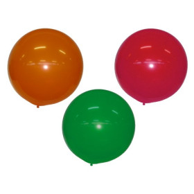 Ballon géant coloré rond 90 cm