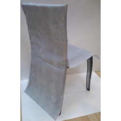 10 housses de chaise jetables en tissu coloré déco