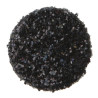 50 confettis pailletés ronds noir pailletté