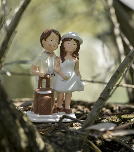 Figurine mariage voyageurs