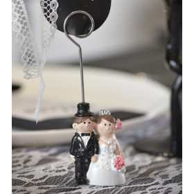 Marque-place mariage en figurine