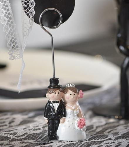 Marque-place mariage en figurine