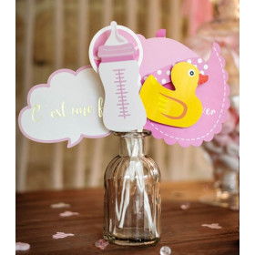 Accessoires photobooth baby shower fille