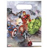 6 sacs cadeau plastique Avengers