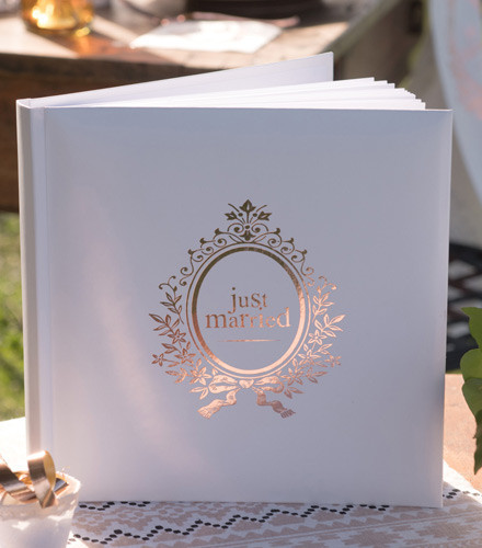 Décoration Voiture Mariage - Kit : Just Married Rose Gold – La