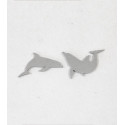 9 confettis de tables dauphin bois assortis