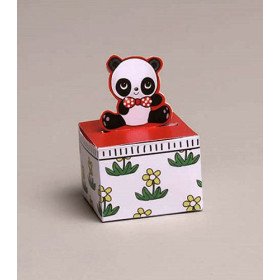 50 boîtes à dragée Naissance "Bébé Panda"