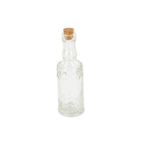 Mini bouteille verre bouchon liège 35ml