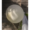 Ballon gonflable latex transparent 50 cm