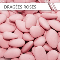 dragees rose