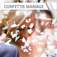 Confettis Mariage