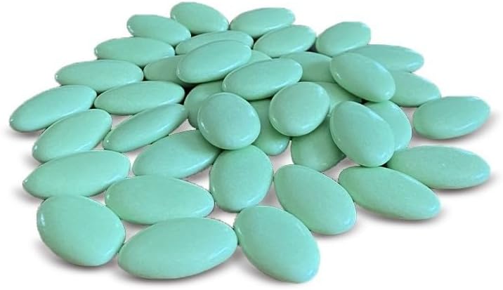 Dragées chocolat Reynaud vert anis – 500g