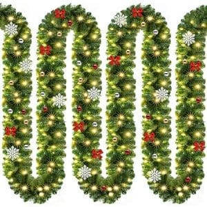 Guirlande lumineuse 5m 80 LED pour Noël extérieur